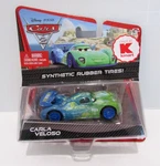 Disney Pixar Cars Synthetic Rubber Tires Carla Veloso 2010 New Sealed Kmart. Fixed Price $24.95.