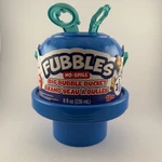 New Fubbles No Spill Blue Big Bubble Bucket 8 Fl Oz Kids Toy 3 Wands. Fixed Price $15.00.