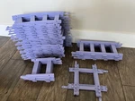 Disney Kiddieland Frozen Ride On Train Track Lot 27 Pc FIGURE-8. Fixed Price $52.99.