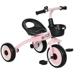 Qaba Tricycle For Kids Age 2-5, Toddler Bike Girls And Boys, Pink. Fixed Price $57.99.