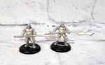 Privateer Press Warmachine Steelhead Halberdiers Metal Miniature Figure Lot 2X. Fixed Price $12.24.