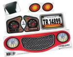 Toy Restore Replacement Decals Fits Little Tikes Cozy Coupe Ii Car Red. Fixed Price $12.99.