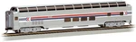 Bachmann 13005 Ho Scale 85' Lighted Budd Dome Car Amtrak Phase. Fixed Price $57.99.