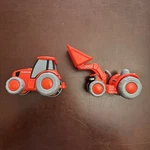 Kubota My Lil' Orange Tractor & Loader Excavator Toy Toddler Equipment Children. Fixed Price $18.99.
