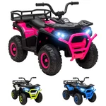 Qaba 12V Kids Atv, 4 Wheeler With Spring Suspension, Storage. Fixed Price $149.99.