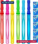 Joyin 14.6'' Big Bubble Wands For Kids, Pcs With Refill Solution. Fixed Price $15.23.