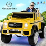 12V Battery Kid Yellow Ride On Car Electric Mercedes-benz Truck W/LED,MP3,REMOTE. Fixed Price $299.99.