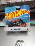 Nip Mattel Hot Wheels Motorcycle Vehicle X-blade Red X7723 New. Fixed Price $5.99.