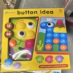 Fansteck Idea Kids' Craft Kit 12 Pictures 46 Buttons Stem Toy Ages 3+. Fixed Price $12.95.