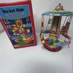 Schylling Reproduction Type Rotating Ride Rocket Toy 2011 Classic. Fixed Price $78.00.
