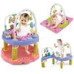 Costway 3-IN-1 Baby Activity Center Toddler Bouncing Saucer W/ 3-POSITION. Fixed Price $95.99.