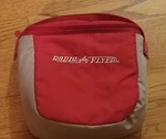 Radio Flyer Wagon Cooler Zip Personal Insulated Lunch Bag 9" Red. Fixed Price $15.99.