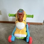 Fisher-price Ride-on Horse Toy, 4 Wheels, Push Handle, Multi-color. Fixed Price $49.99.