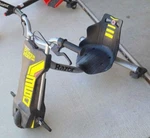 Razor Powerrider 360 Electric Tricycle Black And Yellow, Used. Fixed Price $180.00.