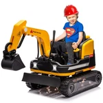 Joyldias Yellow 12V12AH Battery Kids Ride On Excavator Bulldozer 360 W/ Remote. Fixed Price $272.99.