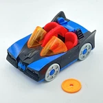 Fisher Price Dc Imaginext Super Friends Batmobile Batman Car With Working Lights. Fixed Price $18.95.