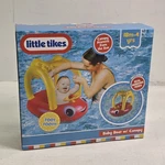 Little Tikes Baby Boat & Canopy W/horn 18M-4YRS Water Pool Float Red Car New!. Fixed Price $22.70.