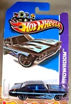 2013 Hot Wheels #214 Hw Showroom-heat Fleet '69 Chevelle Ss 396 Black Variant. Fixed Price $13.00.