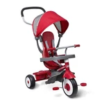 Radio Flyer Ez Fold 4-IN-1 'n Trike Stroller Tricycle, Red (open Box). Fixed Price $83.91.