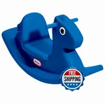 Little Tikes Rocking Horse Blue Toddler Ride On Toy Indoor Outdoor. Fixed Price $31.99.