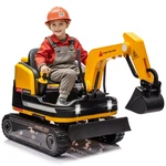 Joyldias Yellow 360 12V Battery Kids Ride On Excavator & Bulldozer W/MP3,REMOTE. Fixed Price $272.99.