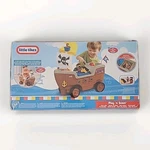 Little Tikes 2-IN-1 Pirate Ship Toy Kids Ride-on Boat Wheels Under Seat Stora. Fixed Price $119.90.