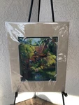 Rare - George Scribner Ducks To Tiki Deluxe Print Matted. Fixed Price $183.00.