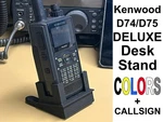 Deluxe Desk Stand For Kenwood TH-D75A TH-D74 Radio Weighted & Personalized. Fixed Price $34.95.