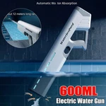 Electric Gun For Kids Adults Automatic Water-absorption Blaster Squirt Toy. Fixed Price $8.89.