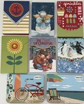 *you Choose* Fun Pocket Notepads - Holidays, Brighton, Beach, Flower, Bicycle. Fixed Price $6.00.
