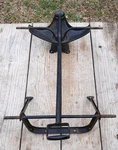 Vtg Radio Flyer Model #18 Wagon Front/rear Wheel Brackets & Handle Assy, Used. Fixed Price $60.00.