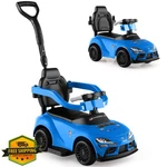 Infans Licensed Toyota Blue Toddler Ride On Push Car Music Storage. Fixed Price $100.36.