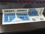 Vintage 1984 Construx By Fisher Price Unused Parts *100% Original Sticker Sheet. Fixed Price $17.95.