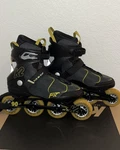 K2 Men's F.i.t. 90 Boa Gray/mustard Inline Skates 11.5. Fixed Price $219.99.