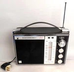 Vintage Masterwork Galaxy Model 3110 Portable Transistor Radio Works. Fixed Price $58.00.