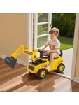 Ride Toddler Car Push 19 36 Months Excavator Digger Toy Helmet Music 55 Lbs Load. Fixed Price $58.84.