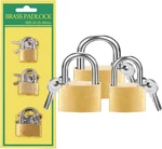 Small Solid Brass Padlocks With Keys Mini Luggage Backpack Gym Locker. Fixed Price $7.06.