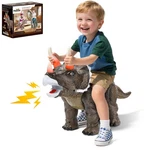 Twinkoo Dinosaur Ride On Toy Cars For Kids Realistic Triceratops Push Three. Fixed Price $186.19.