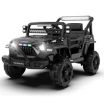 12V Kids Electric Car Power Wheels With Remote Ride On Jeep Truck Toy, Black. Fixed Price $139.48.