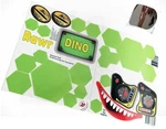 Toy Restore Stickers Fits Little Tikes Dino Cozy Coupe Car Ride-on Set Hexagon. Fixed Price $18.99.