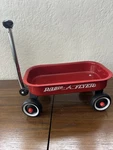 12 Inch Radio Flyer Mini Red Wagon Toy. Fixed Price $6.99.