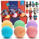 Superhero Bath Bombs For With Surprise Toys Inside (6 Pack) - Large Bubble Bo.... Fixed Price $48.79.