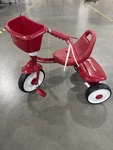 Radio Flyer Fold 2 Go Trike Bucket Steel Frame Plastic Pedals Ages 1.5-3 Red. Fixed Price $162.98.