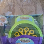 Gazillion Premium Bubbles Hurricane Machine Toy Green/purple. Fixed Price $30.00.