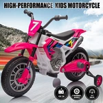 Pink 12V Kids Ride On Off-road Motorcycle Dirt Bike 2-SPEED,MUSIC,TRAINING Wheel. Fixed Price $99.99.