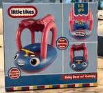 Little Tikes Pink Baby Inflatable Boat With Canopy For Beach Pool Ride Toy. Fixed Price $25.00.