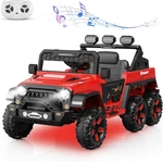 24V Ride On Toys For Big Kids Electric Car 4WD With 6 Wheels 3 Speeds Red. Fixed Price $279.99.