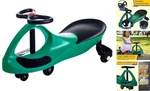 Wiggle Car Ride Toy - No Batteries, Gears Or Pedals Green And Black One Size. Fixed Price $79.03.
