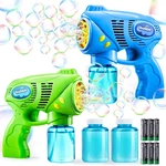 Kids Bubble Gun Set With Refill Solution Fun Outdoor Toy For Ages 1-8. Fixed Price $33.68.