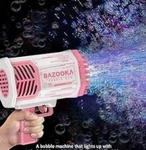 Bubble Gun For Kids Toys Outdoor And Indoor Pink Maker Machine. Fixed Price $20.59.